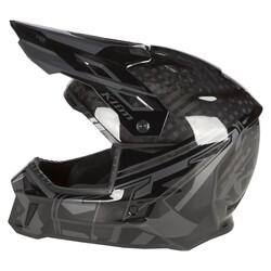 Klim F3 Carbon Pro Cross Motosiklet Kaskı Siyah / Siyah - 3