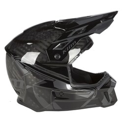 Klim F3 Carbon Pro Cross Motosiklet Kaskı Siyah / Siyah - 4