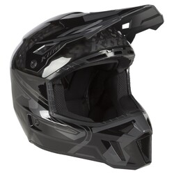 Klim F3 Carbon Pro Cross Motosiklet Kaskı Siyah / Siyah - 7