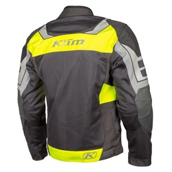 Klim Induction PRO Korumalı Motosiklet Montu Gri / Sarı - 2