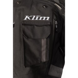 Klim Kodiak Korumalı Motosiklet Montu Siyah - 23