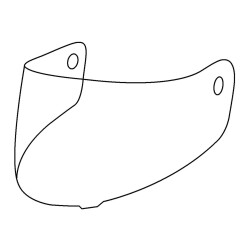 Klim Krios / Krios Pro Kask Vizörü Şeffaf 
