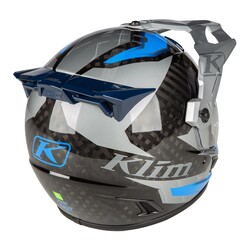 Klim Krios Pro Adv Ventura Motosiklet Kaskı Siyah / Gri / Mavi - 2