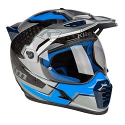 Klim Krios Pro Adv Ventura Motosiklet Kaskı Siyah / Gri / Mavi - 7