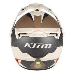 Klim Krios Pro Carbon Adv Charger Motosiklet Kaskı Kahverengi / Bej - 6