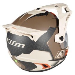 Klim Krios Pro Carbon Adv Rally Motosiklet Kaskı Kahverengi / Bej - Klim (1)