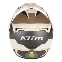Klim Krios Pro Carbon Adv Rally Motosiklet Kaskı Kahverengi / Bej - 6