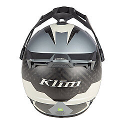 Klim Krios Pro Carbon Charger Adv Rally Motosiklet Kaskı Gri - 6