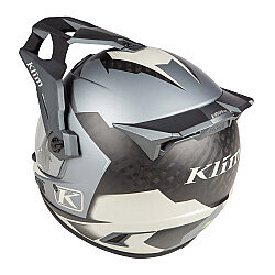 Klim Krios Pro Carbon Charger Adv Rally Motosiklet Kaskı Gri - 8