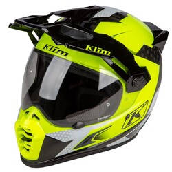 Klim Krios Pro Carbon Adv Charger Motosiklet Kaskı Siyah / Sarı 