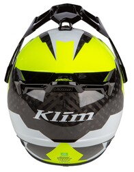 Klim Krios Pro Carbon Adv Charger Motosiklet Kaskı Siyah / Sarı - 6