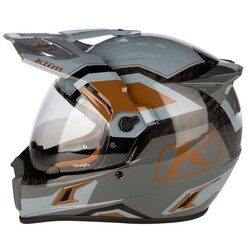 Klim Krios Pro Carbon Adv Rally Motosiklet Kaskı Bronz - 3