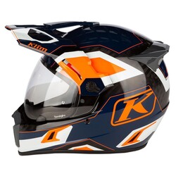 Klim Krios Pro Carbon Adv Rally Motosiklet Kaskı Oranj - 3