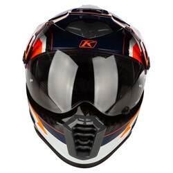 Klim Krios Pro Carbon Adv Rally Motosiklet Kaskı Oranj - 5