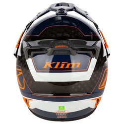 Klim Krios Pro Carbon Adv Rally Motosiklet Kaskı Oranj - 6