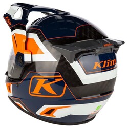 Klim Krios Pro Carbon Adv Rally Motosiklet Kaskı Oranj - 8