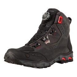 Klim Outlander Gore-Tex Korumalı Motosiklet Botu Gri / Siyah / Kırmızı - 3