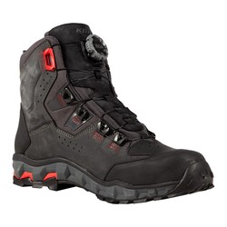 Klim Outlander Gore-Tex Korumalı Motosiklet Botu Gri / Siyah / Kırmızı - 4