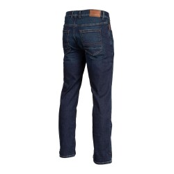 Klim Unlimited Straight Stretch Denim Korumalı Motosiklet Pantolonu Koyu Mavi - 2