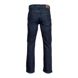 Klim Unlimited Straight Stretch Denim Korumalı Motosiklet Pantolonu Koyu Mavi - 4