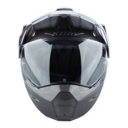 Klim X1 Alpha Carbon Korumalı ADV Motosiklet Kaskı Metalik Gri / Gri - 5