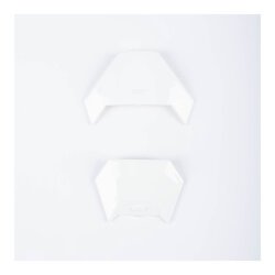 Klim X1 Alpha Kask İçin Çene Havalandırma Kapağı Beyaz - Klim