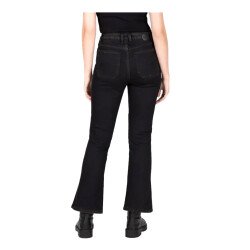 GARAJJ Knox Cartmel Korumalı Denim Kadın Motosiklet Pantolonu Siyah - 4