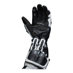 Knox Handroid MK5 Korumalı Deri Motosiklet Eldiveni Siyah / Beyaz - 9