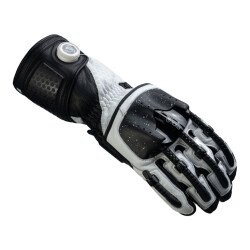 Knox Handroid MK5 Korumalı Deri Motosiklet Eldiveni Siyah / Beyaz - 3