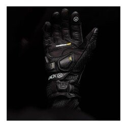 Knox Handroid Pod MK5 Kısa Korumalı Deri Motosiklet Eldiveni - 7