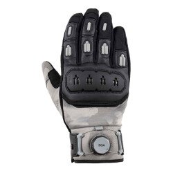 Knox Orsa OR4 Korumalı Motosiklet Eldiveni Gri 