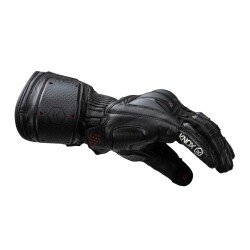 Knox Oulton MK2 Korumalı Deri Motosiklet Eldiveni Siyah / Kırmızı - 7