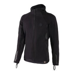 Knox Shield Hoody (AAA) Korumalı Kapüşonlu Kadın Motosiklet Montu Siyah - Knox