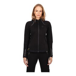 Knox Shield Hoody (AAA) Korumalı Kapüşonlu Kadın Motosiklet Montu Siyah - 3