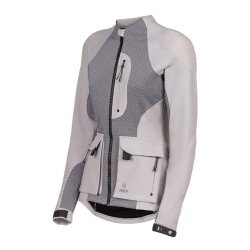 Knox Tor Duo Korumalı Kadın Motosiklet Montu Gri - Knox