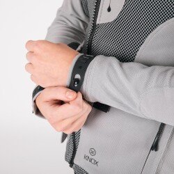 Knox Tor Duo Korumalı Kadın Motosiklet Montu Gri - 9