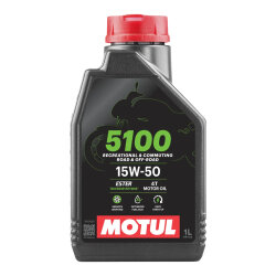 Motul 5100 15W-50 4T Motor Yağı 1LT - Motul