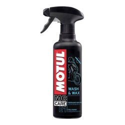 Motul E1 Wash Wax Susuz Temizleyici ve Cilalama Spreyi 400ml - Motul
