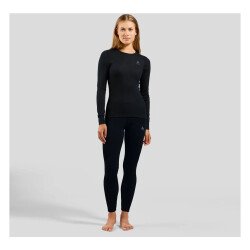 Odlo Active Warm Kadın Üst Termal İçlik Siyah - 6