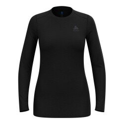 Odlo Merino 160 Uzun Kollu Termal Kadın Üst İçlik Siyah - ODLO