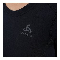 Odlo Merino 200 Termal Kadın Üst İçlik Siyah - 5