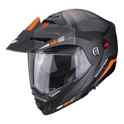 Scorpion ADX-2 Camino Adv Motosiklet Kaskı Siyah / Gri / Oranj - Scorpion