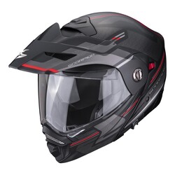 Scorpion ADX-2 Carrera Adv Motosiklet Kaskı Siyah / Kırmızı 