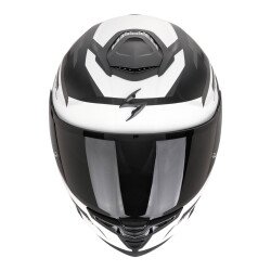 Scorpion Apex EXO-GT SP Carbon Matrix Air Tornado Kapalı Motosiklet Kaskı Mat Siyah / Gümüş - Scorpion (1)