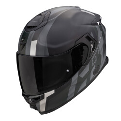 Scorpion Apex GT-SP Air Carbon Touradven Kapalı Motosiklet Kaskı Mat Siyah / Gümüş 