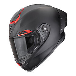 Scorpion Apex GT-Race Air Carbon Kapalı Motosiklet Kaskı Mat Siyah / Kırmızı - Scorpion