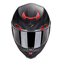 Scorpion Apex GT-Race Air Carbon Kapalı Motosiklet Kaskı Mat Siyah / Kırmızı - Scorpion (1)