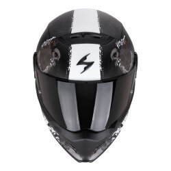 Scorpion Covert FX Skullz Kapalı Motosiklet Kaskı Mat Siyah / Gri / Altın - 2