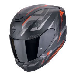 Scorpion EXO 391 Aaxo Kapalı Motosiklet Kaskı Mat Siyah / Kırmızı - Scorpion