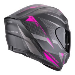 Scorpion EXO 391 Aaxo Kapalı Motosiklet Kaskı Mat Siyah / Pembe - Scorpion (1)